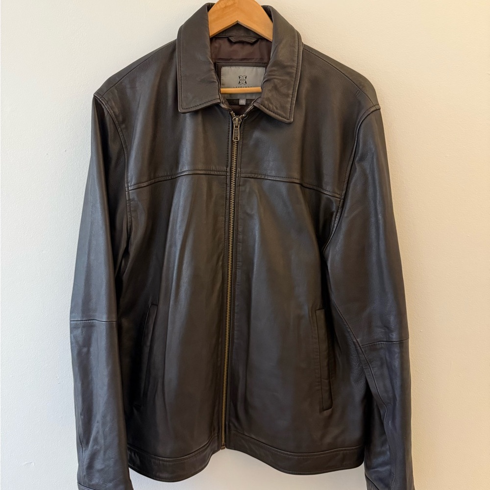 Men's British Designed 100% Leather Jacket